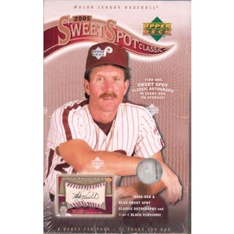 2005 Upper Deck Sweet Spot Classic Baseball Hobby Box