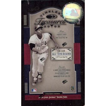 2005 Donruss Timeless Treasures Baseball Hobby (Tin) Box