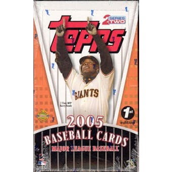 2005 Topps Series 2 First Edition Baseball Box