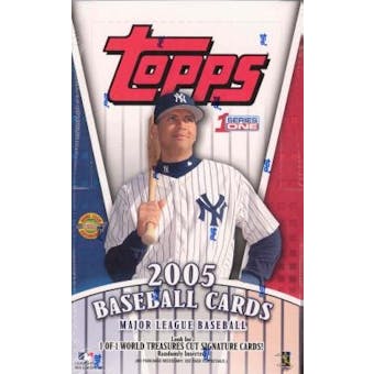 2005 Topps Series 1 Baseball Jumbo Box
