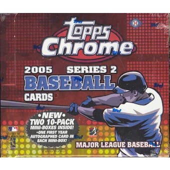 2005 Topps Chrome Series 2 Baseball Hobby Box