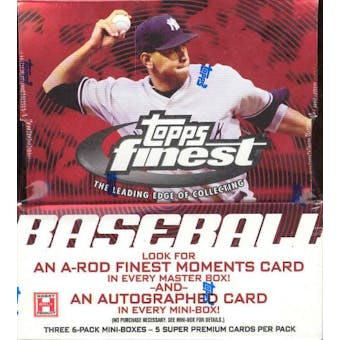 2005 Topps Finest Baseball Hobby Box