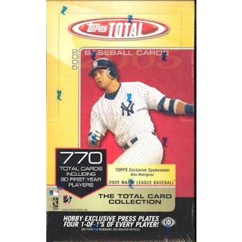 2005 Topps Total Baseball Hobby Box