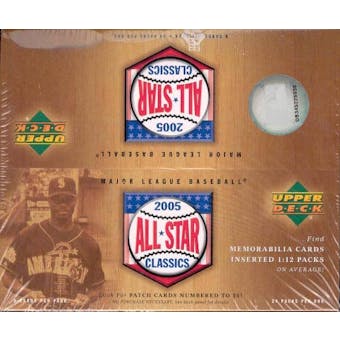 2005 Upper Deck All-Star Classics Baseball Box