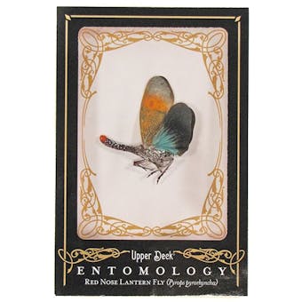 2009 Upper Deck Goodwin Champions #ENT29 Red Nose Lantern Fly Entomology