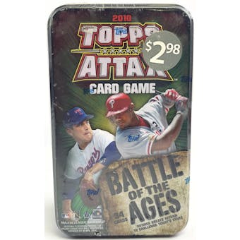 2010 Topps Attax Baseball Battle of the Ages Tin (Lot of 12)