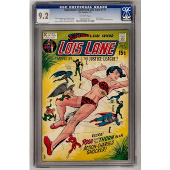 Superman's Girlfriend Lois Lane #111 CCG 9.2 (OW) *0605391001*