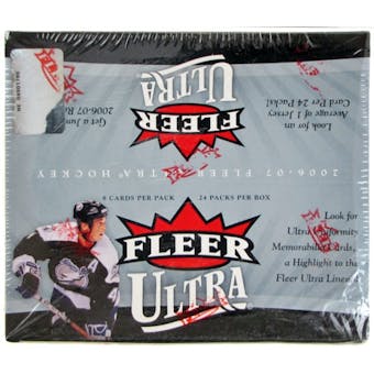 2006/07 Fleer Ultra Hockey 24-Pack Retail Box