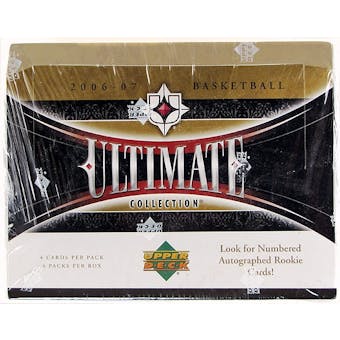 2006/07 Upper Deck Ultimate Collection Basketball Hobby Box