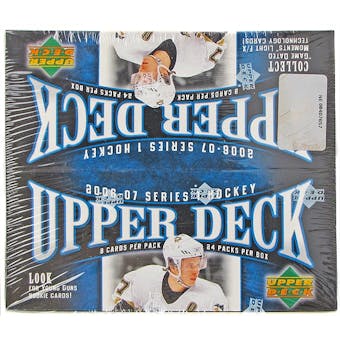 2006/07 Upper Deck Series 1 Hockey 24 Pack Box