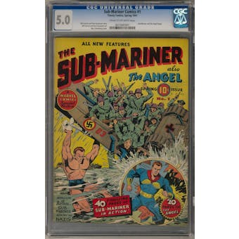Sub-Mariner Comics #1 CGC 5.0 (C-OW) *0615685001*
