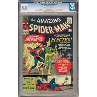 Amazing Spider-Man #9 CGC 8.0 (C-OW) *0616295002*