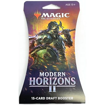 Magic The Gathering Modern Horizons 2 Sleeved Draft Booster Pack