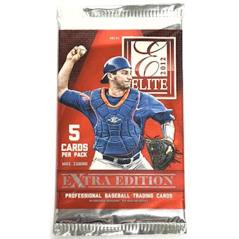2012 Panini Elite Extra Edition Baseball Retail Pack (Lot of 24)