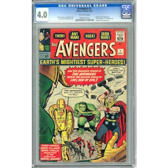 Avengers #1 CGC 4.0 (OW) *0635522010*