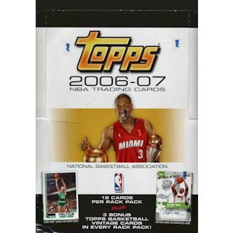 2006/07 Topps Basketball Rack Box