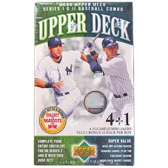 2006 Upper Deck Series 1+2 Jumbo 5 Pack Box