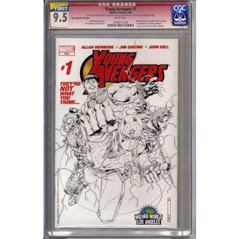 Young Avengers #1 Wizard World VIP Edition CGC 9.5 (W) *0706571258*