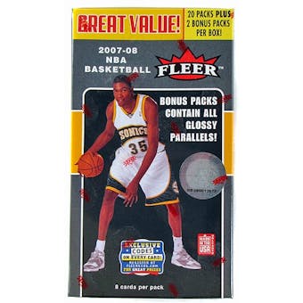 2007/08 Fleer Basketball Blaster Box