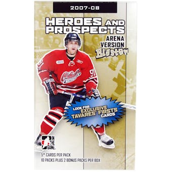 2007/08 In The Game Heroes & Prospects Arena Version Hockey 12-Pack Box
