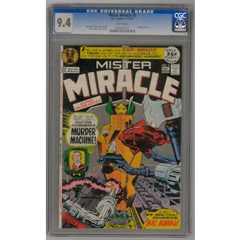 Mister Miracle #5 CGC 9.4 (W) *0709257017*