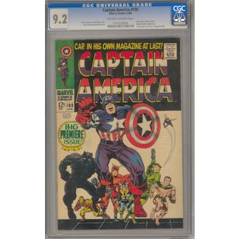 Captain America #100 CGC 9.2 (OW-W) *0710120004*
