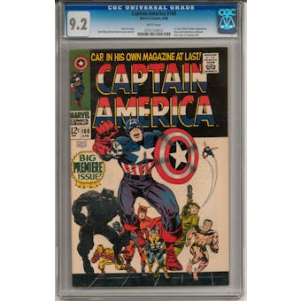 Captain America #100 CGC 9.2 (W) *0721124012*