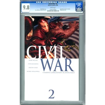 Civil War #2 CGC 9.8 (W) *0745153002*
