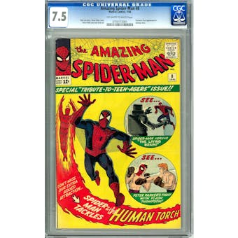 Amazing Spider-Man #8 CGC 7.5 (OW-W) *0750172001*