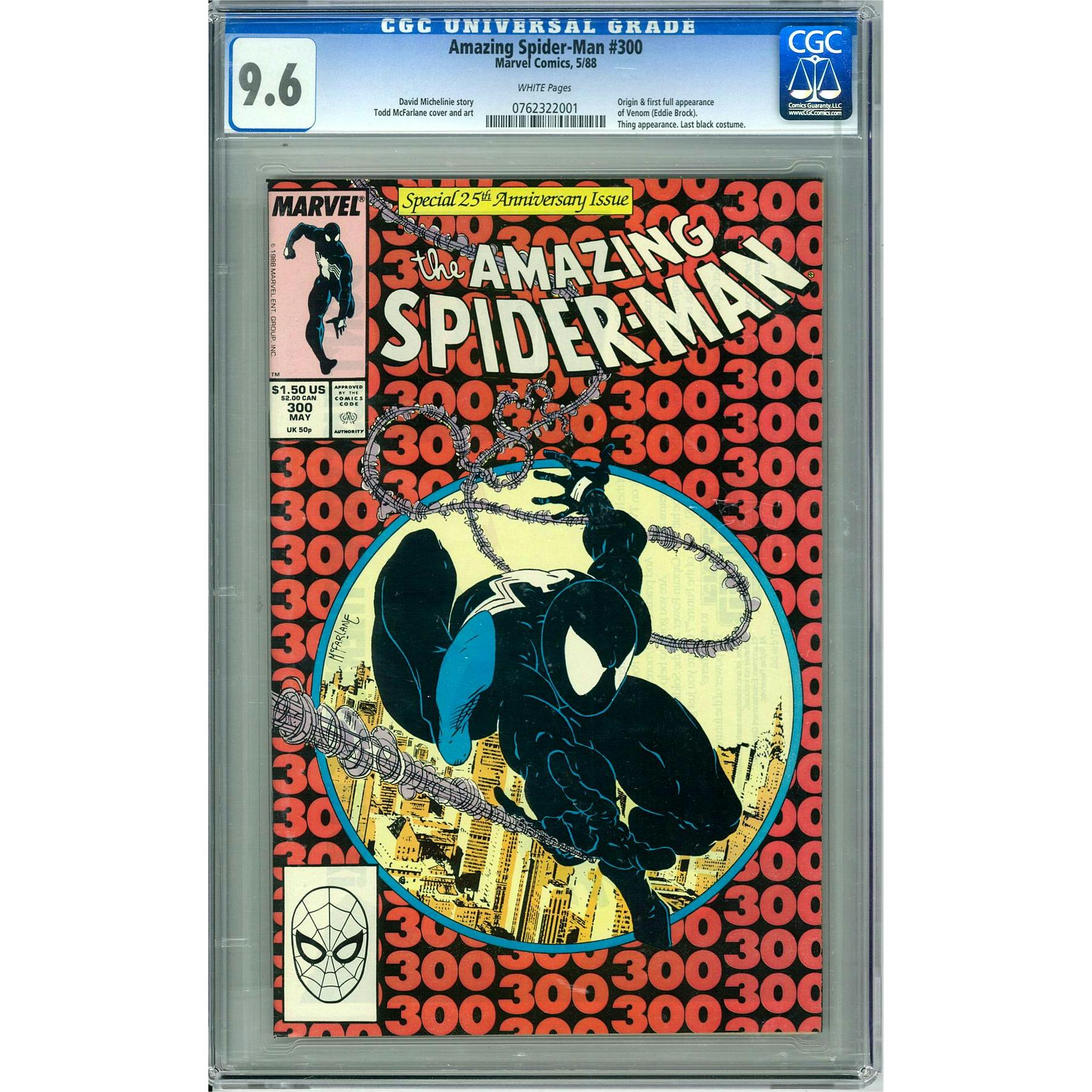 Amazing Spider Man 300 Cgc 9 6 W 0762322001