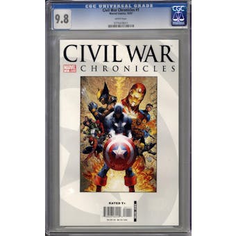 Civil War Chronicles #1 CGC 9.8 (W) *0775478011*
