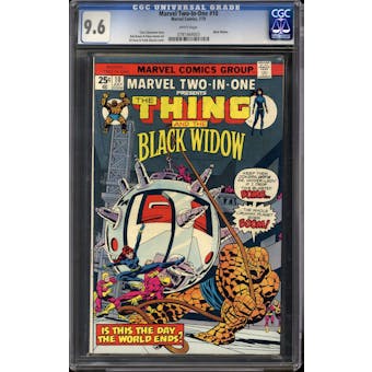Marvel Two-In-One #10 CGC 9.6 (W) *0781464003*