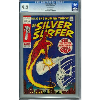 Silver Surfer #15 CGC 9.2(OW) *0781489002*