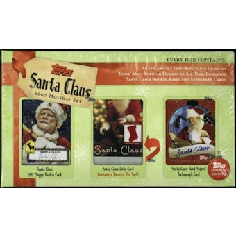 Santa Claus Holiday Set (Box) (2007 Topps)