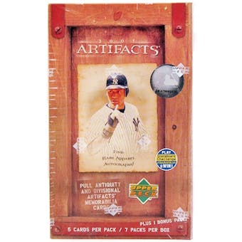 2007 Upper Deck Artifacts Baseball 7-Pack Blaster Box