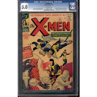 X-Men #1 CGC 5.0 (OW) *0805173001*