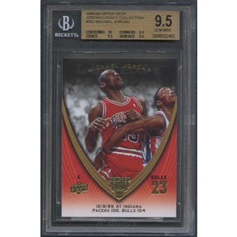 2008/09 Upper Deck Michael Jordan Legacy Collection #362 Michael Jordan BGS 9.5 Gem Mint