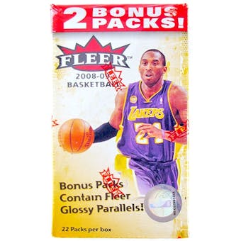 2008/09 Fleer Basketball 22 Pack Blaster Box