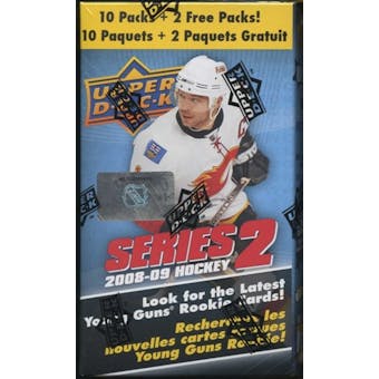2008/09 Upper Deck Series 2 Hockey 12-Pack Box
