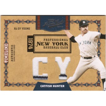 2008 Playoff Prime Cuts Timeline Materials CY HR #48 Catfish Hunter 4/5