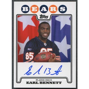 2008 Topps Rookie Premiere Autographs #RPAEB Earl Bennett