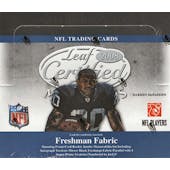 2008 Leaf Certified Materials Football Hobby Box