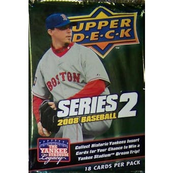 2008 Upper Deck Series 2 Baseball Retail Pack