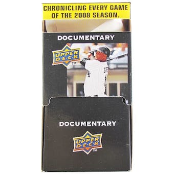 2008 Upper Deck Documentary Baseball 36 pack Box