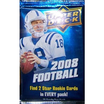 2008 Upper Deck Football Retail Pack