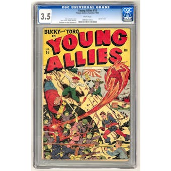 Young Allies #16 CGC 3.5 (W) *0903511015*