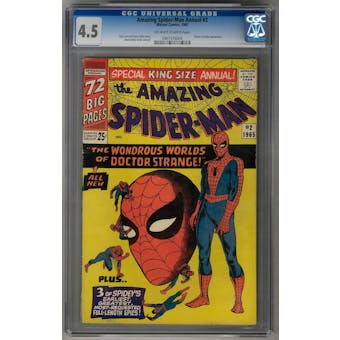 Amazing Spider-Man Annual #2 CGC 4.5 (OW-W) *0907376004*
