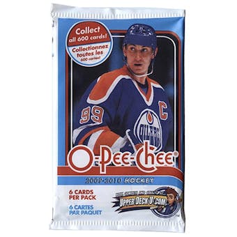 2009/10 Upper Deck O-Pee-Chee Hockey Retail Pack (Lot of 24)
