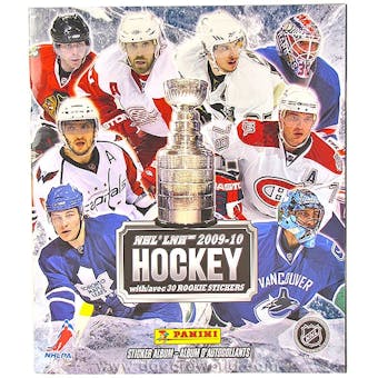 2009/10 Panini NHL Hockey Sticker Album (Lot of 30)