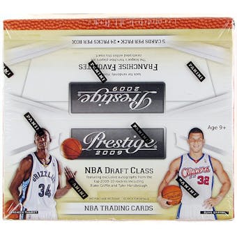 2009/10 Panini Prestige Basketball 24-Pack Box